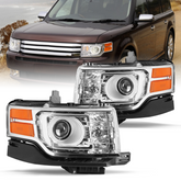 VehicleAid Headlights For 2009-2012 Ford Flex HID/Xenon Model